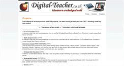 Desktop Screenshot of digital-teacher.co.uk