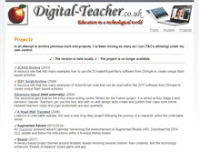 Tablet Screenshot of digital-teacher.co.uk